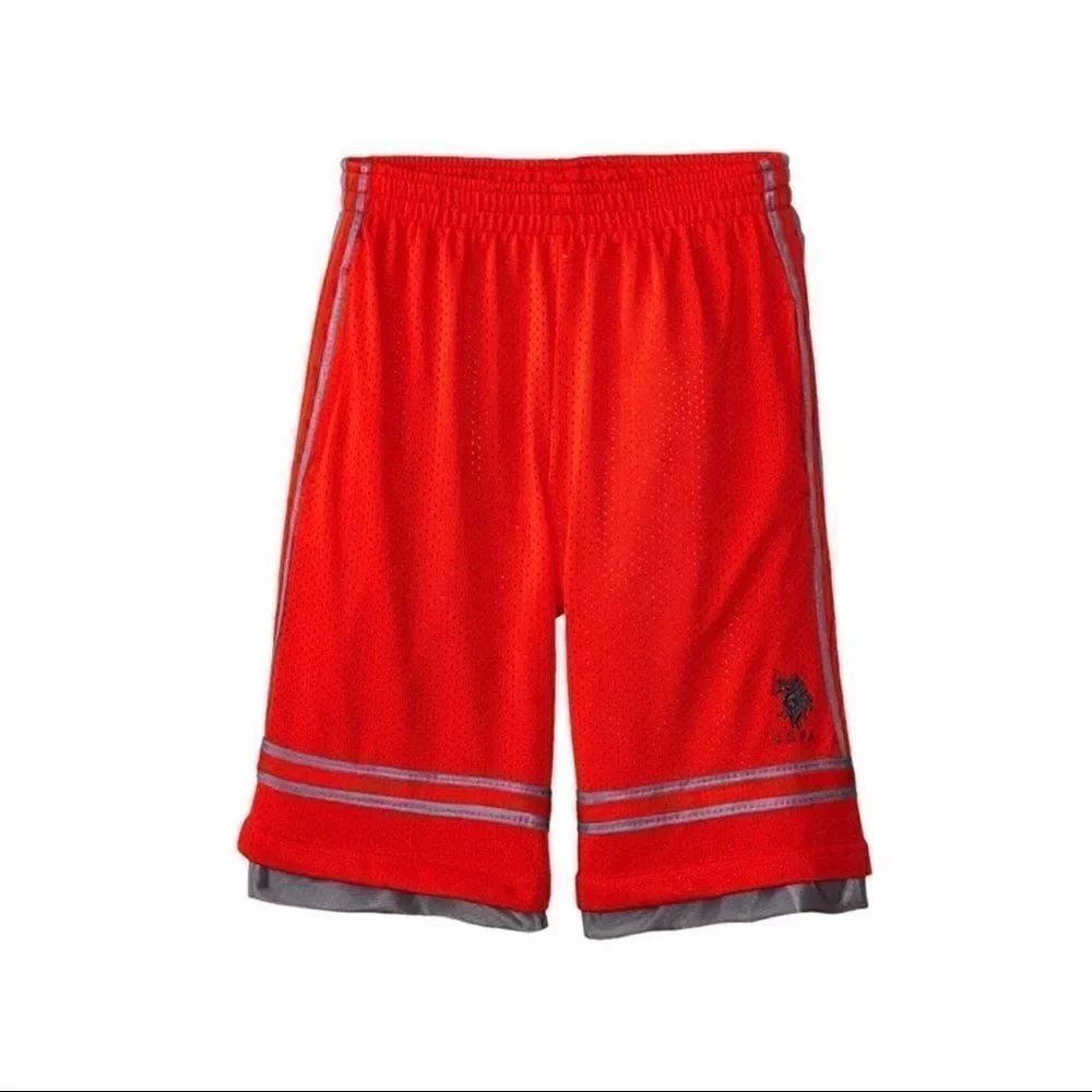 U.S. Polo Assn. Boys' Mesh Sport Shorts